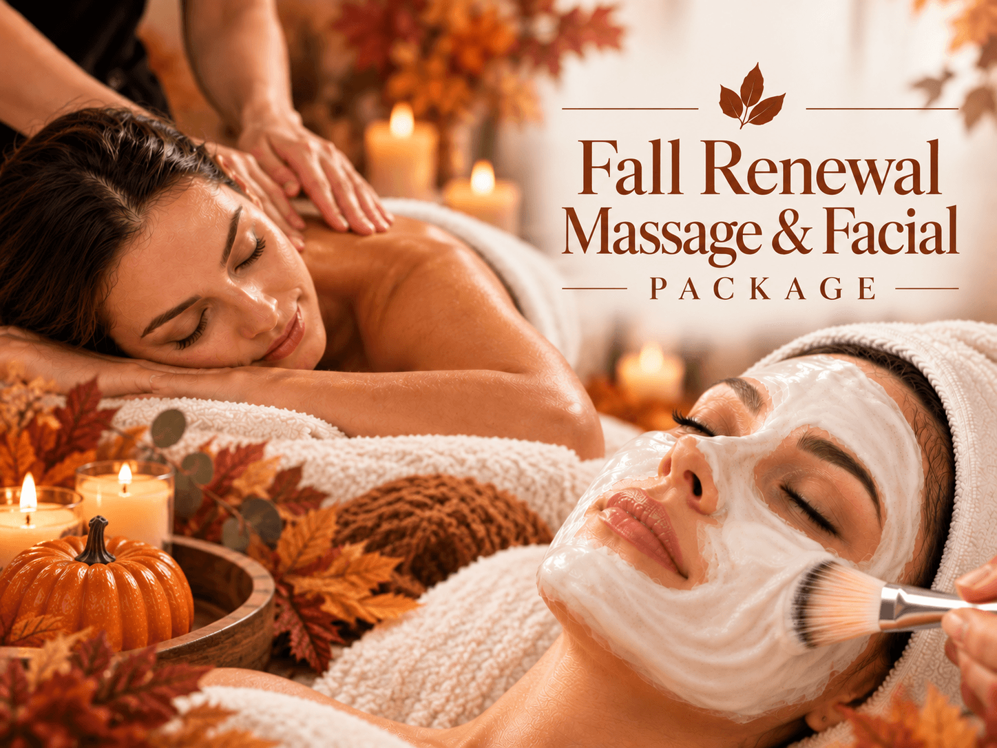 Fall Renewal Massage and Facial Spa Day